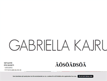Tablet Screenshot of gabriellakajrups.blogg.se