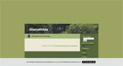 Desktop Screenshot of lillamathilda.blogg.se