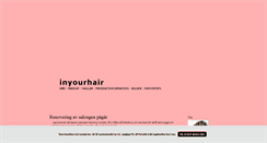 Desktop Screenshot of inyourhair.blogg.se