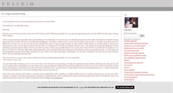 Desktop Screenshot of felixh.blogg.se