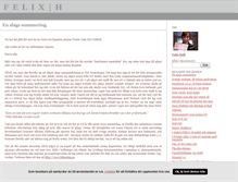 Tablet Screenshot of felixh.blogg.se