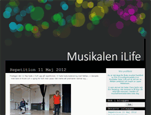 Tablet Screenshot of musikalenilife.blogg.se