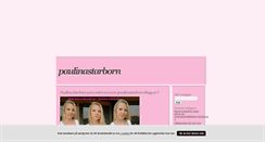 Desktop Screenshot of paulinastarborn.blogg.se