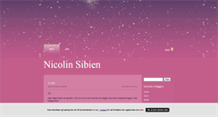 Desktop Screenshot of nicolinsibien.blogg.se