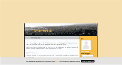 Desktop Screenshot of johanwester.blogg.se