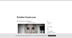 Desktop Screenshot of kristinecohen.blogg.se