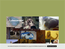 Tablet Screenshot of lovesanimal.blogg.se