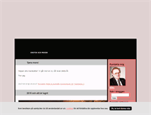 Tablet Screenshot of krookskommentarer.blogg.se