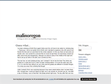 Tablet Screenshot of malinoregon.blogg.se