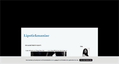 Desktop Screenshot of lipstickmaniac.blogg.se