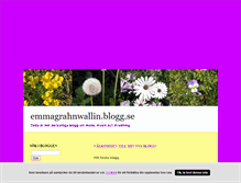 Tablet Screenshot of emmagrahnwallin.blogg.se