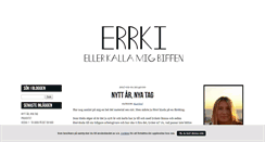 Desktop Screenshot of errki.blogg.se