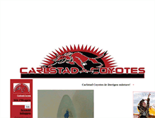 Tablet Screenshot of carlstadcoyotes.blogg.se