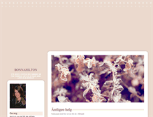 Tablet Screenshot of bonnahilton.blogg.se