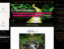 Tablet Screenshot of dawahsisters.blogg.se