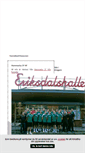 Mobile Screenshot of handballheaven.blogg.se