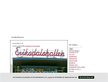 Tablet Screenshot of handballheaven.blogg.se