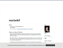 Tablet Screenshot of mariaolof.blogg.se