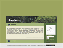 Tablet Screenshot of kagstroms.blogg.se