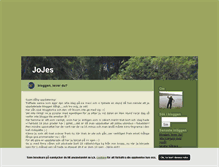 Tablet Screenshot of jojes.blogg.se