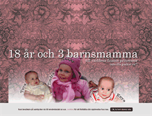 Tablet Screenshot of mammabeckas.blogg.se