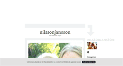 Desktop Screenshot of nilssonjansson.blogg.se