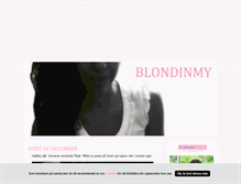 Tablet Screenshot of blondinmy.blogg.se