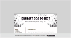 Desktop Screenshot of brutaltbrapocket.blogg.se