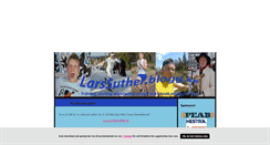 Desktop Screenshot of larssuther.blogg.se