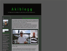 Tablet Screenshot of akiblogg.blogg.se