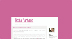 Desktop Screenshot of nellafantasia.blogg.se