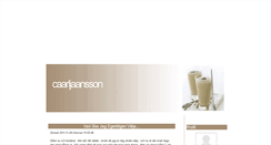 Desktop Screenshot of caarljaansson.blogg.se