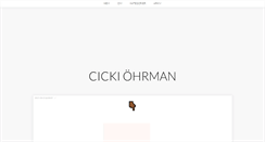 Desktop Screenshot of cickiohrman.blogg.se