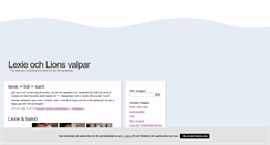 Desktop Screenshot of lexiesvalpar.blogg.se