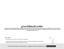 Tablet Screenshot of gravidmedcrohn.blogg.se