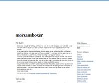 Tablet Screenshot of morsansboxer.blogg.se