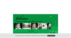 Desktop Screenshot of lolinas.blogg.se