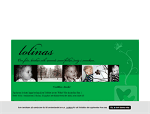 Tablet Screenshot of lolinas.blogg.se