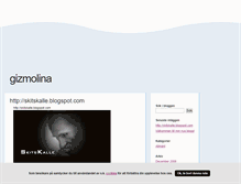 Tablet Screenshot of gizmolina.blogg.se