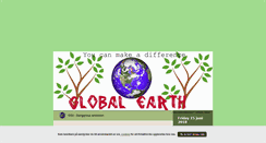 Desktop Screenshot of globalearth.blogg.se