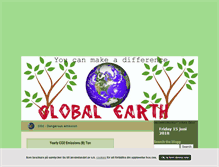 Tablet Screenshot of globalearth.blogg.se