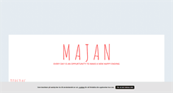 Desktop Screenshot of majan.blogg.se