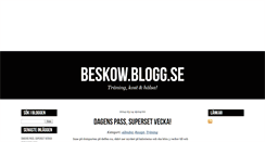 Desktop Screenshot of beskow.blogg.se