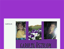 Tablet Screenshot of caroliiinostblom.blogg.se