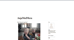 Desktop Screenshot of anjamedmera.blogg.se