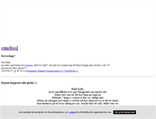 Tablet Screenshot of emelooj.blogg.se
