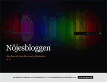 Tablet Screenshot of nojesbloggensthlm.blogg.se