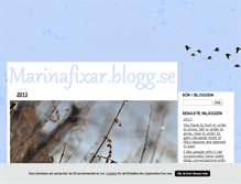 Tablet Screenshot of marinafixar.blogg.se