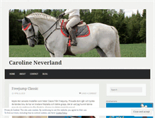 Tablet Screenshot of internationalshowjumping.blogg.se