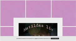 Desktop Screenshot of mattilife.blogg.se
